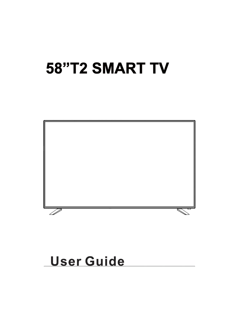 Image de la première page du manuel de l'appareil C58238T2Smart