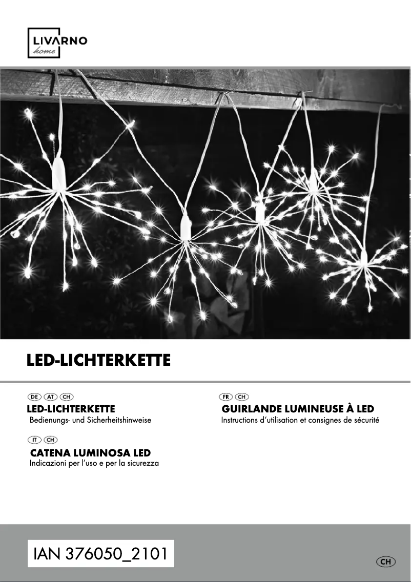 Page n°1 - Manuel utilisateur Livarno Lux HG09523A