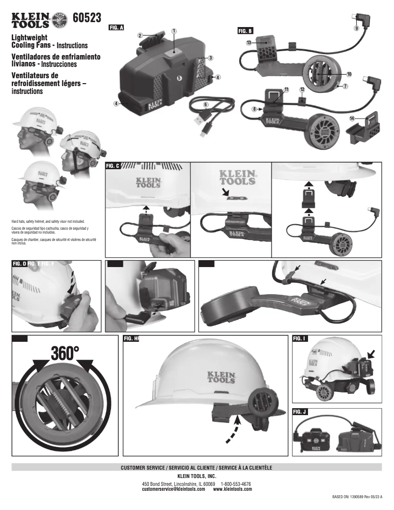 Image de la première page du manuel de l'appareil 60523