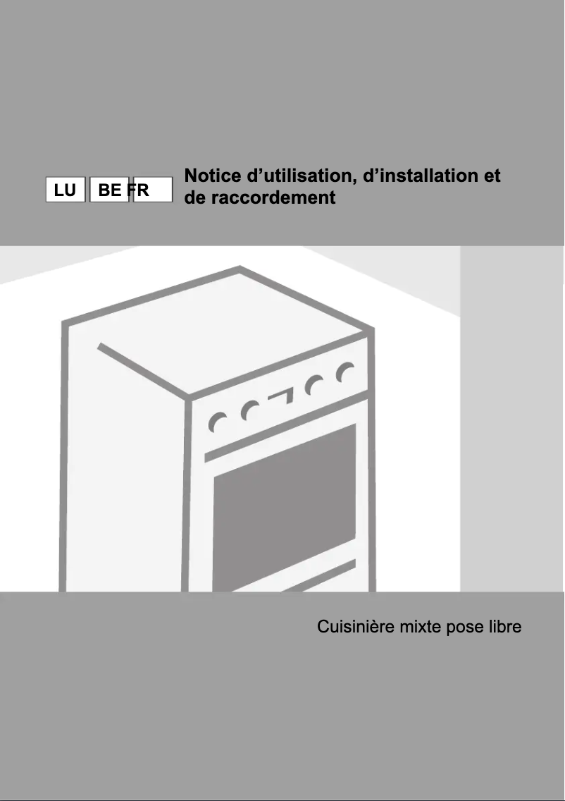 Image de la première page du manuel de l'appareil K67221