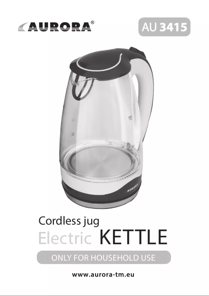 Page n°1 - Manuel utilisateur Aurora AU3415