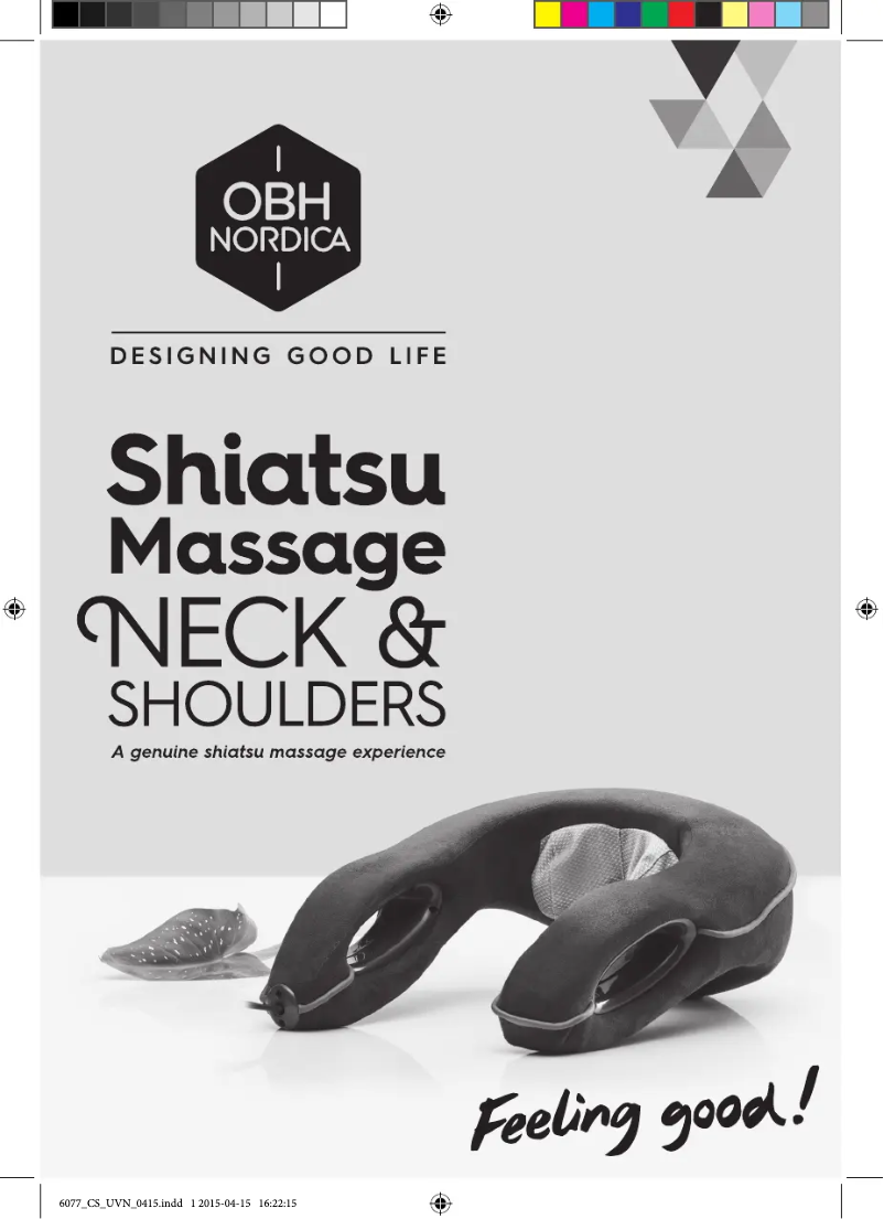 Page 1 de la notice Manuel utilisateur OBH Nordica Shiatsu 6077