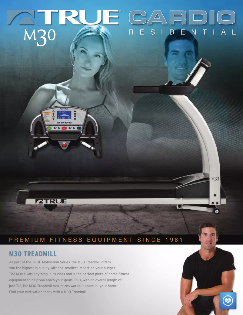 Image de la première page du manuel de l'appareil M30