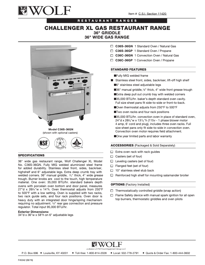 Image de la première page du manuel de l'appareil C36C-36G