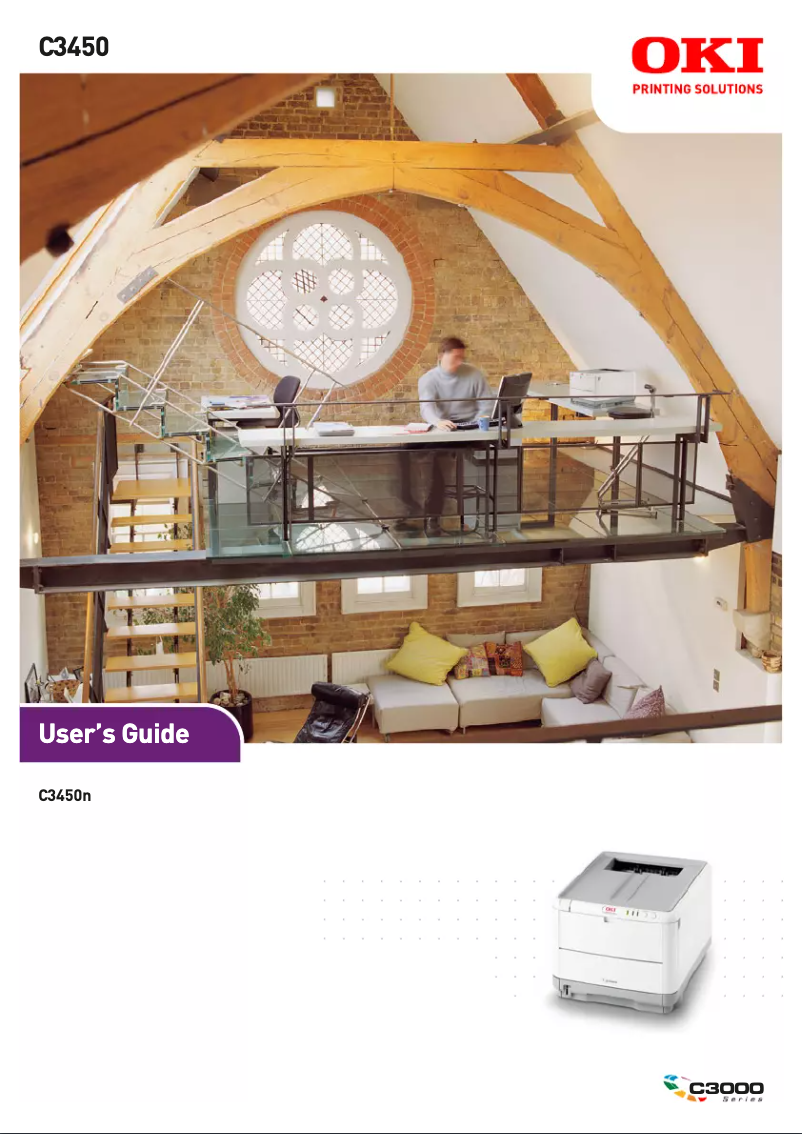 Image de la première page du manuel de l'appareil C3450