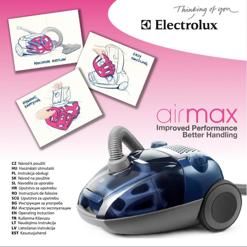 Page n°1 - Manuel utilisateur Electrolux ZAM 6270