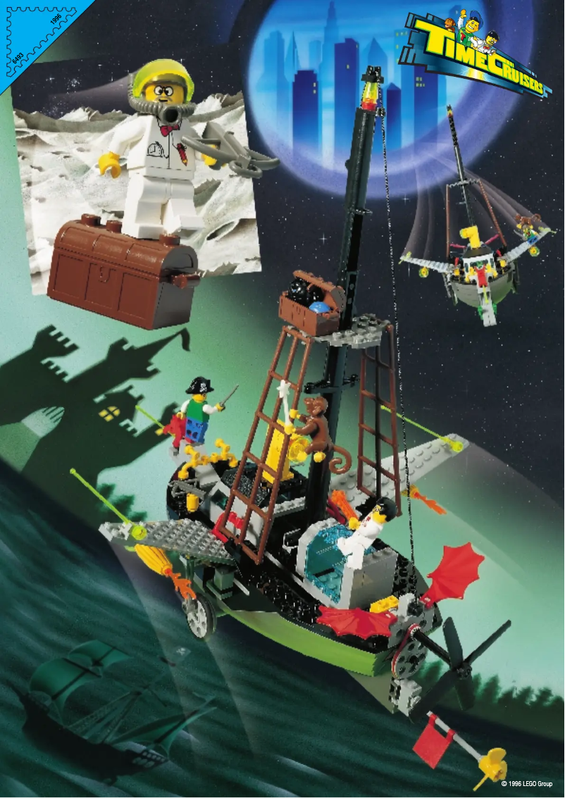 Page 1 de la notice Manuel utilisateur Lego Time Cruisers 6493
