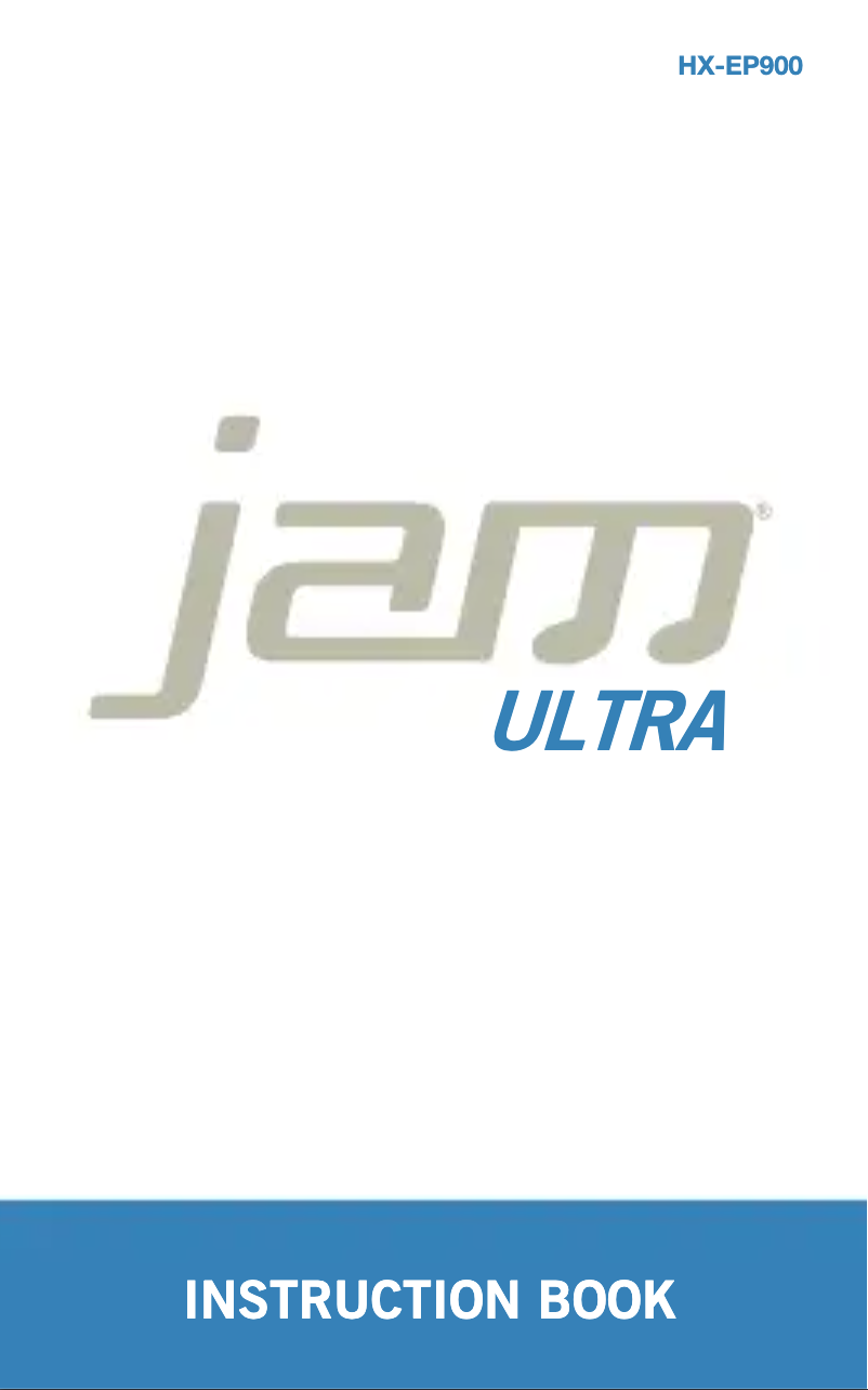 Page n°1 - Manuel utilisateur Jam Ultra HX-EP900