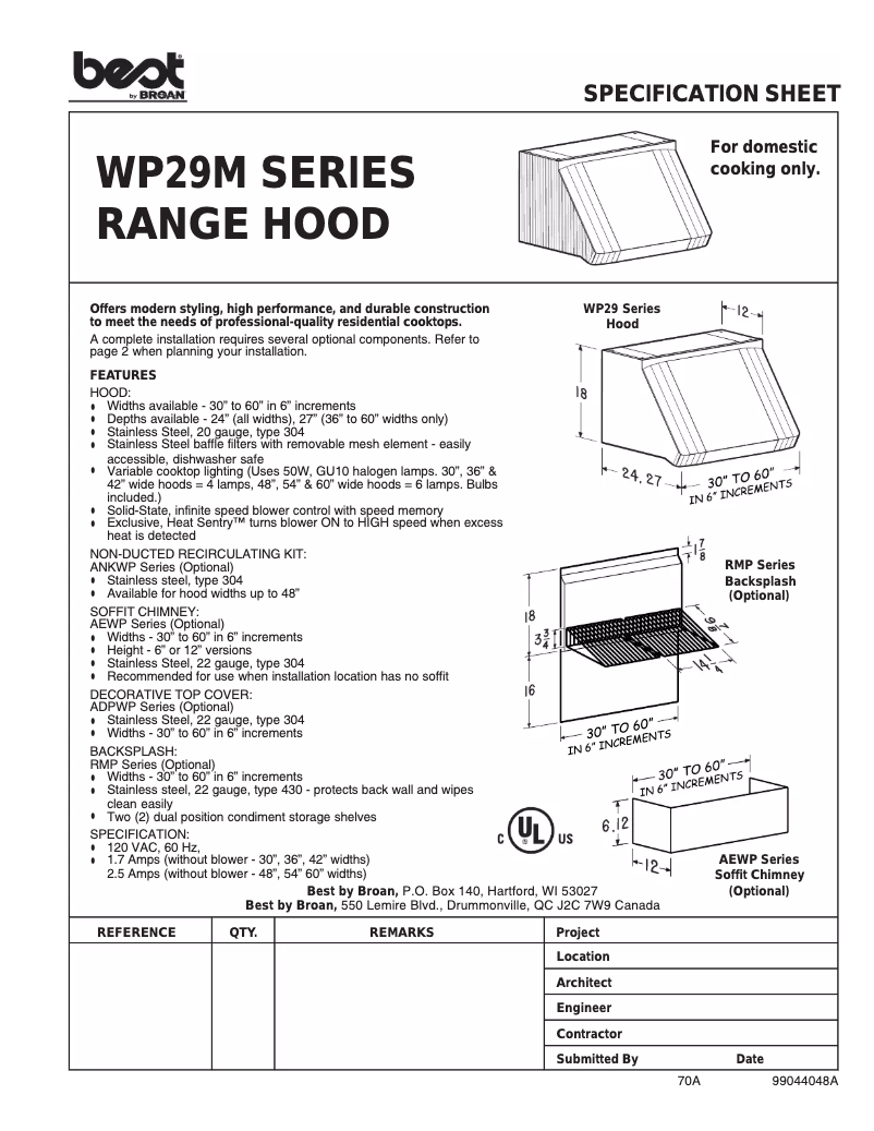 Page 1 de la notice Manuel utilisateur Best 5810203