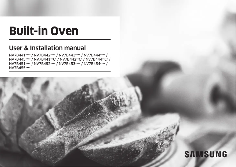 Página 1 del manual Manual de usuario Samsung NV7B4445VAK