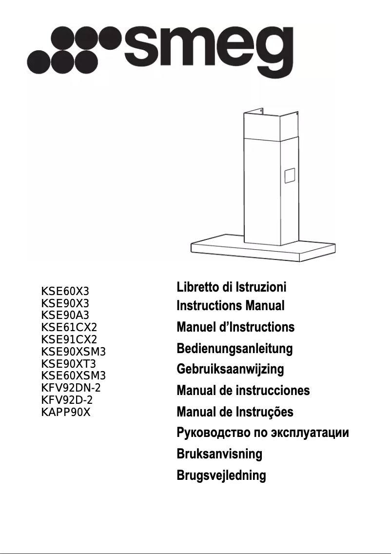 Page n°1 - Manuel utilisateur Smeg KSE60XSM3