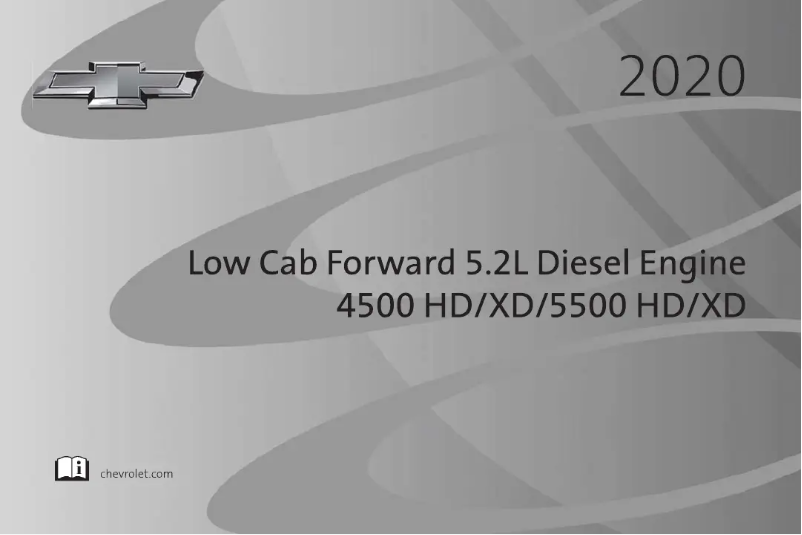 Image de la première page du manuel de l'appareil Low Cab Forward (2020)