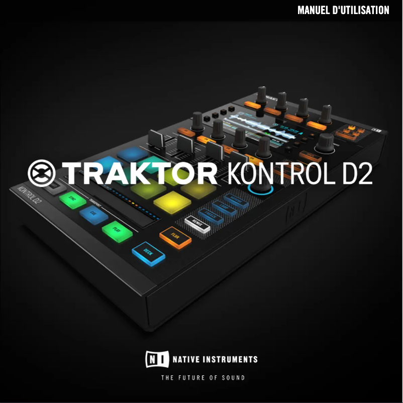 Image de la première page du manuel de l'appareil Traktor Kontrol D2