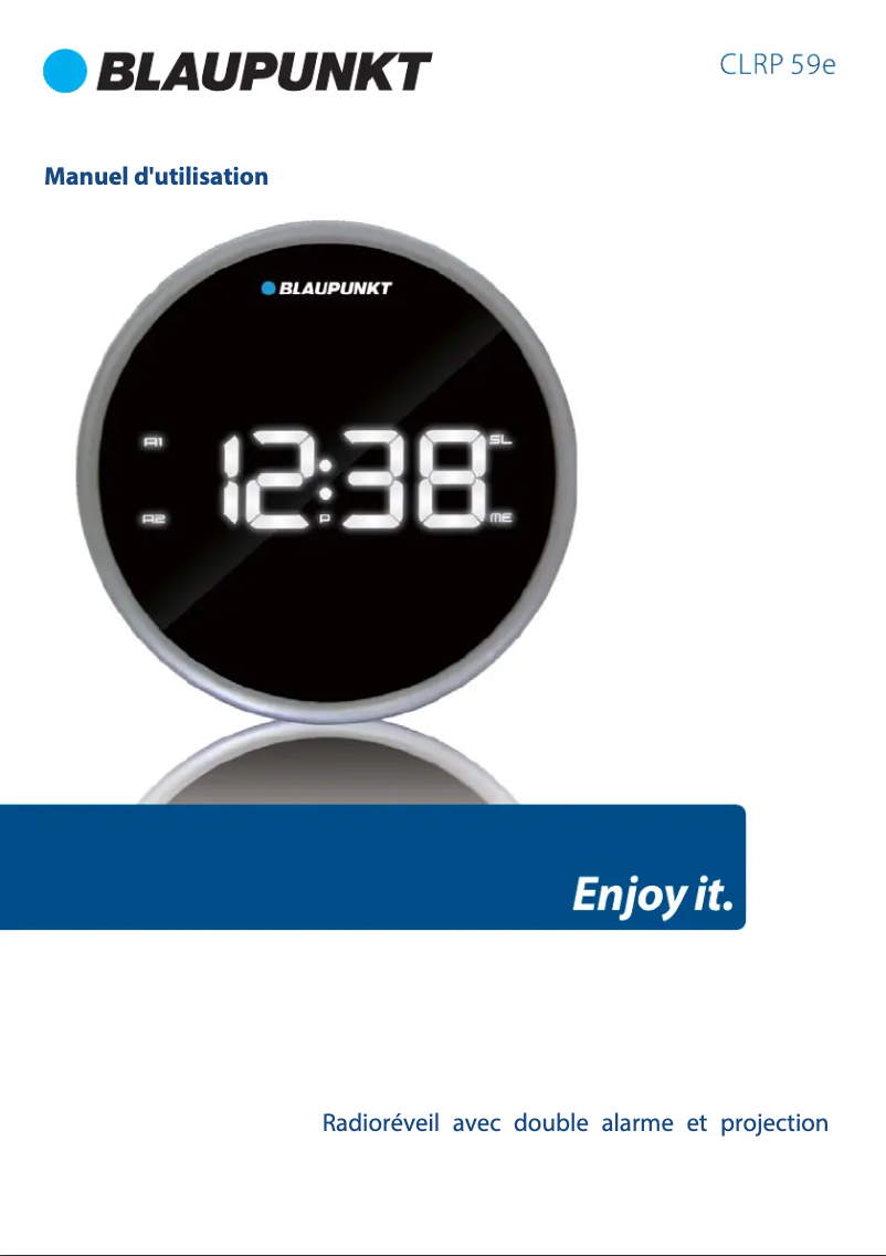Page n°1 - Manuel utilisateur Blaupunkt CLRP 59e