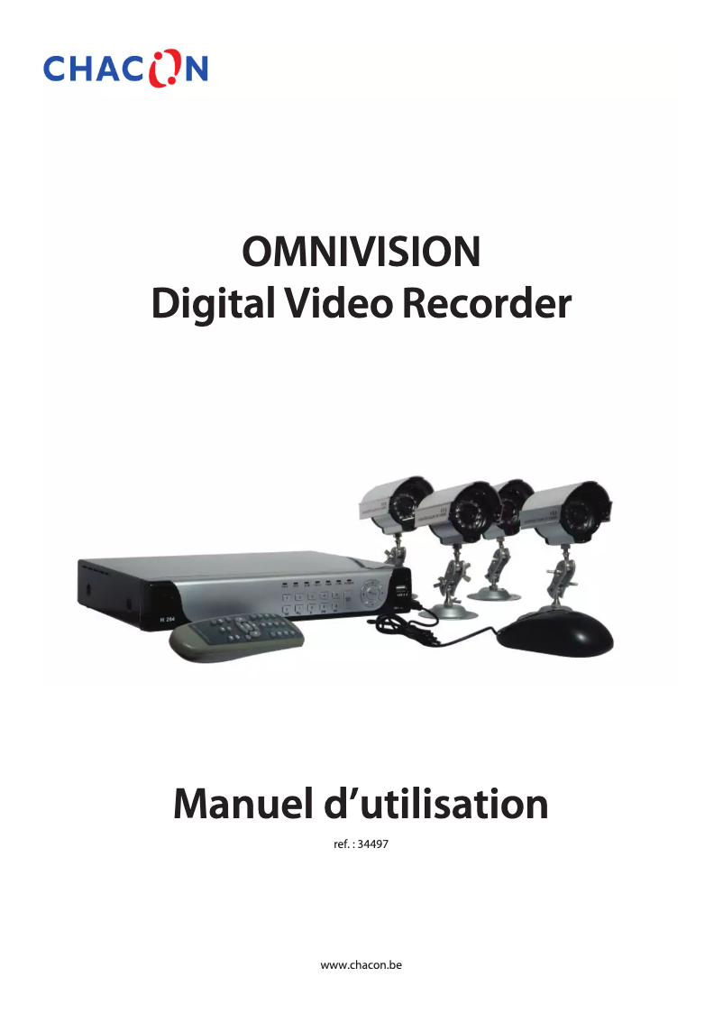 Page 1 de la notice Manuel utilisateur Chacon 34479