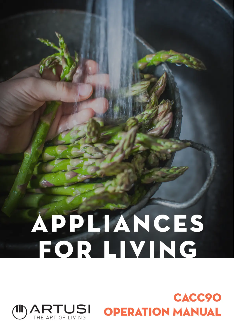 Page 1 de la notice Manuel utilisateur Artusi CACC90