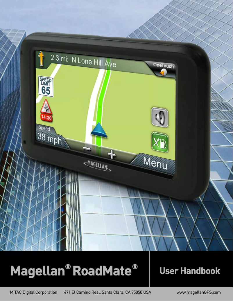 Page n°1 - Manuel utilisateur Magellan RoadMate 5245