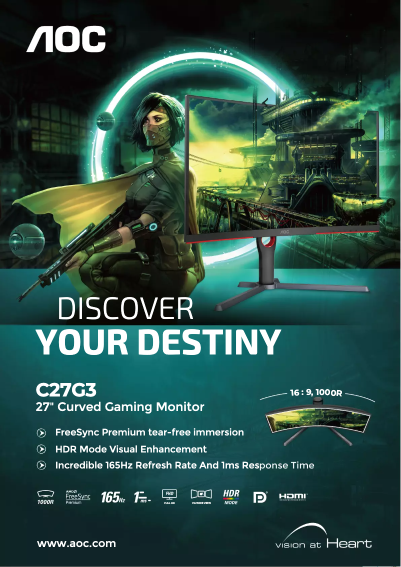 Image de la première page du manuel de l'appareil C27G3