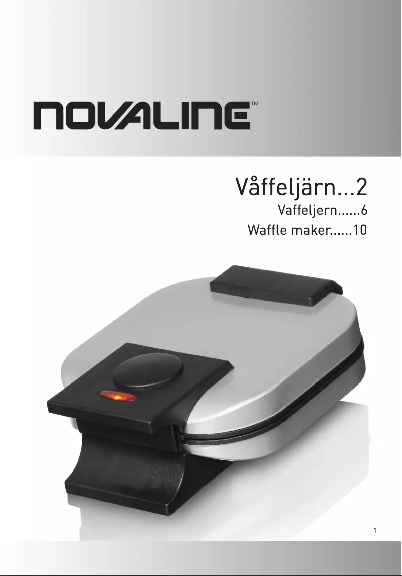 Page n°1 - Manuel utilisateur Novaline 800 W