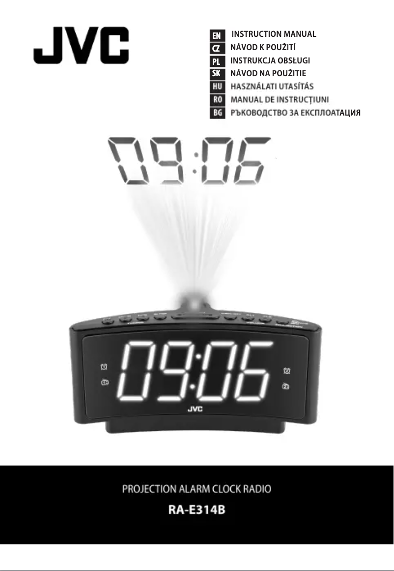 Page n°1 - Manuel utilisateur JVC RA-E314B