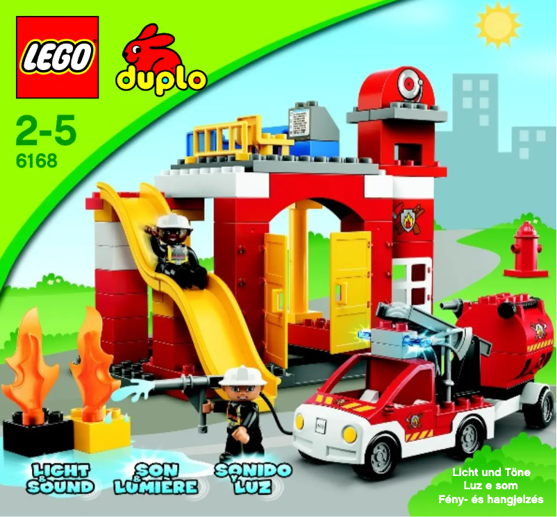 Image de la première page du manuel de l'appareil Duplo 6168