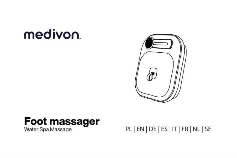 Image de la première page du manuel de l'appareil Aqua Lux