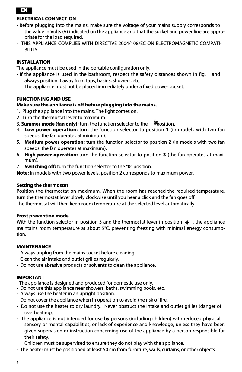 Page n°1 - Manuel utilisateur DeLonghi HVS 3031.C