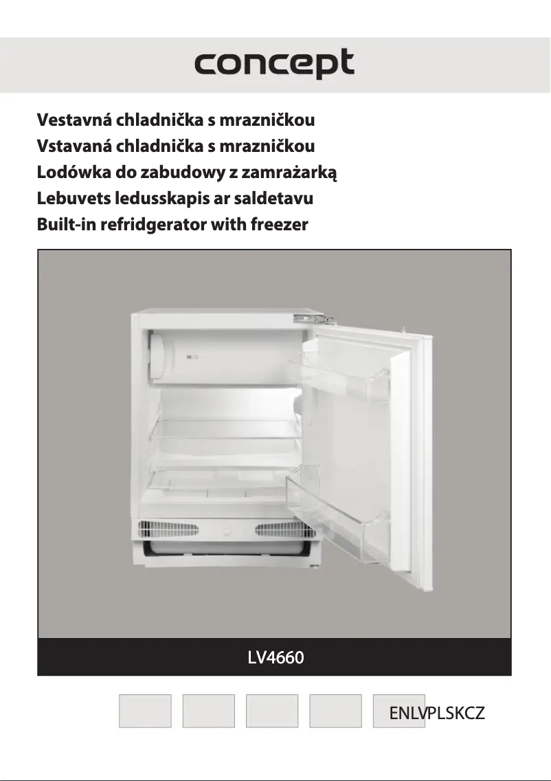 Page 1 de la notice Manuel utilisateur Concept LV4660