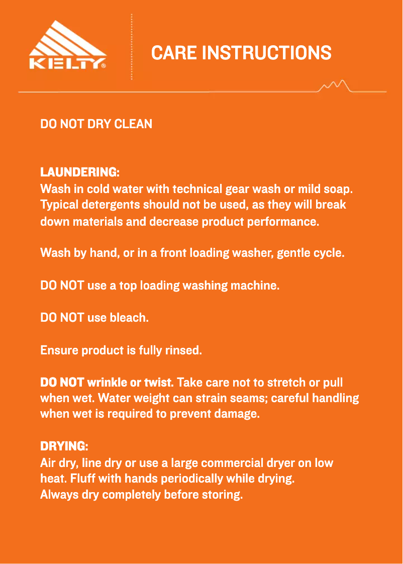 Page n°1 - Manuel utilisateur Kelty Little Flower 20