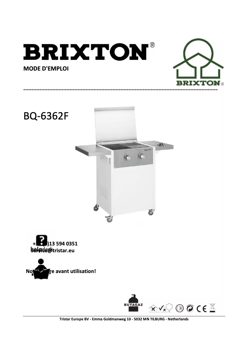 Image de la première page du manuel de l'appareil BQ-6362