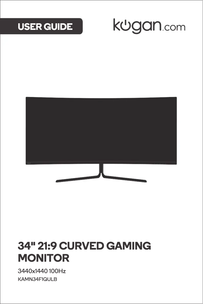 Page 1 de la notice Manuel utilisateur Kogan KAMN34F1QULB
