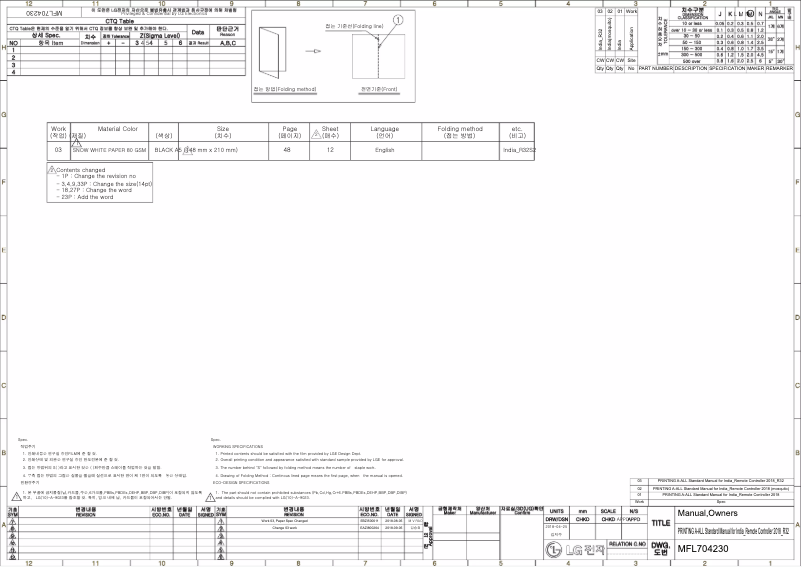 Página 1 del manual Manual de usuario LG KSNQ18BWXD