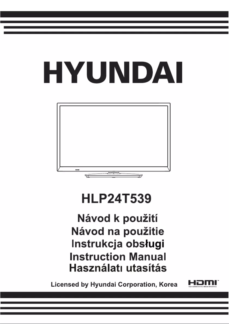 Page 1 de la notice Manuel utilisateur Hyundai HLP 24T539