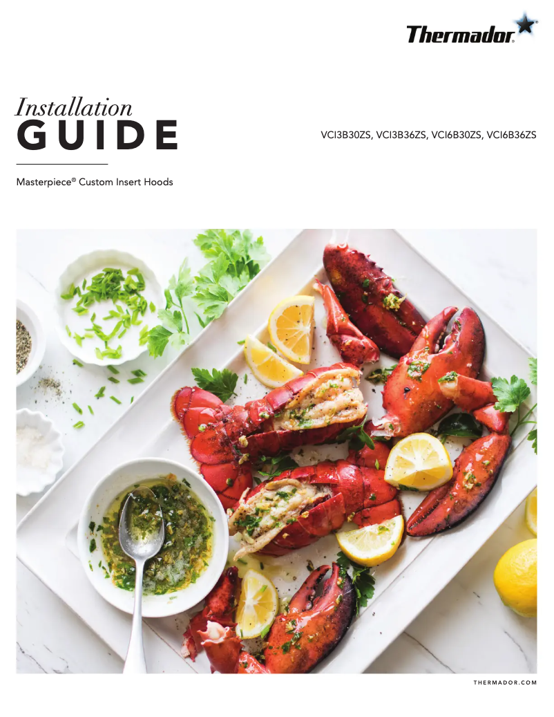 Image de la première page du manuel de l'appareil VCI6B36ZS