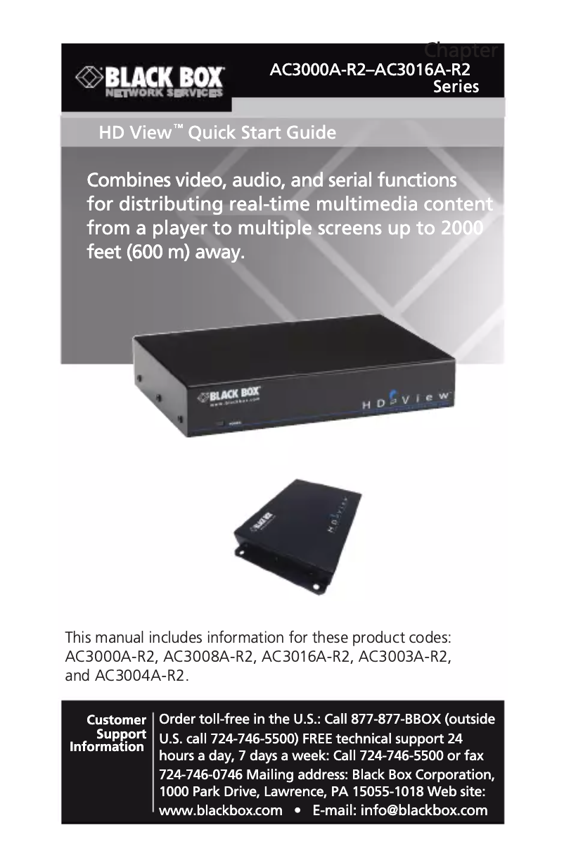 Imagen de la primera página del manual del dispositivo AC3008A-R2