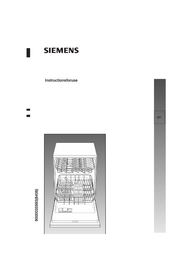Page n°1 - Manuel utilisateur Siemens SE 66T370