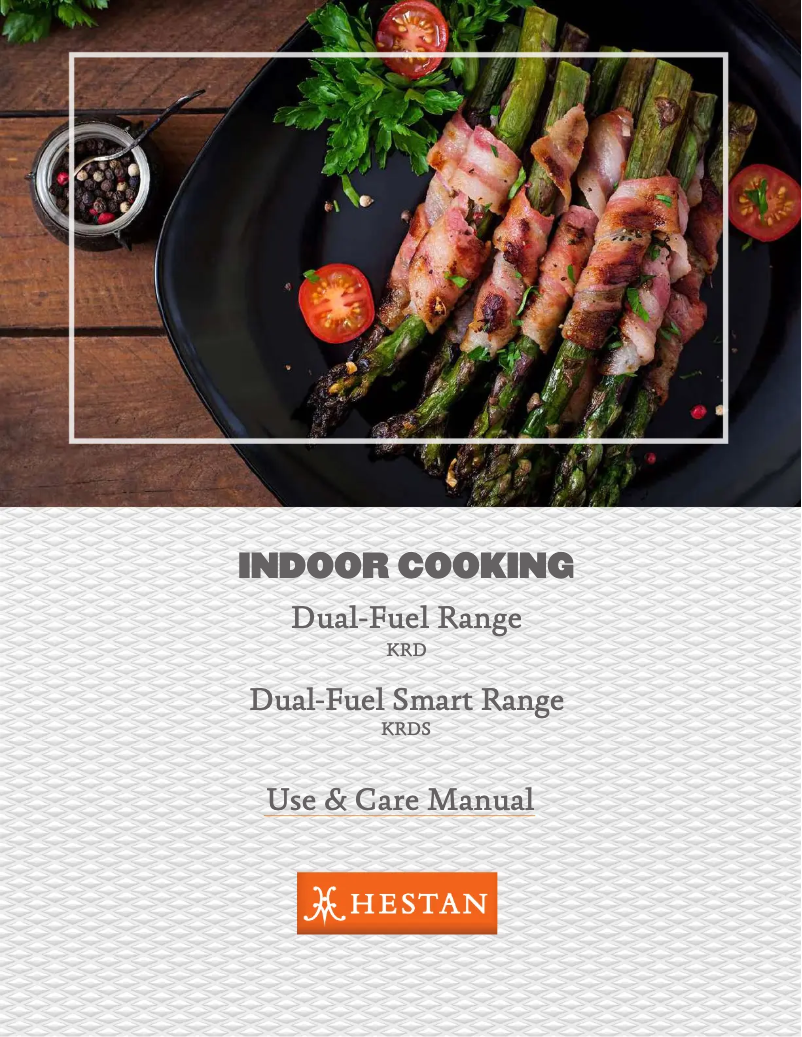 Page n°1 - Manuel utilisateur Hestan KRD364GD-NG