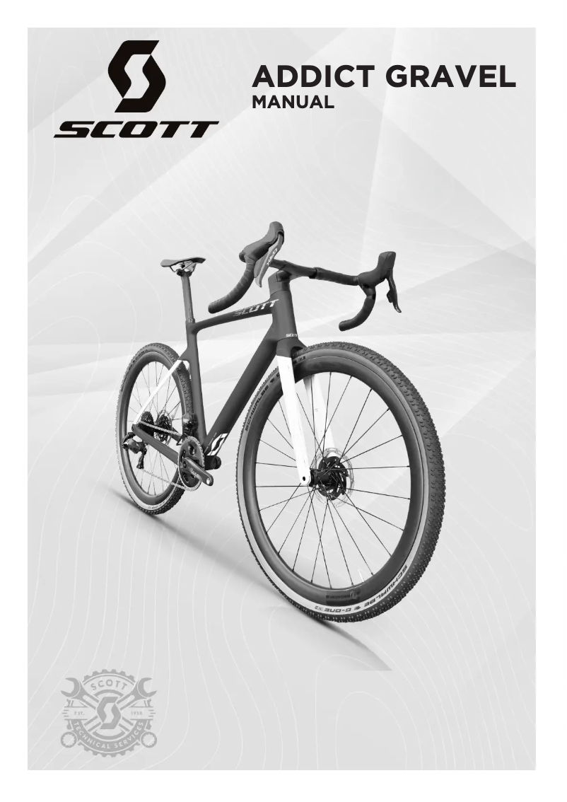 Page 1 de la notice Manuel utilisateur Scott Speedster Gravel 20
