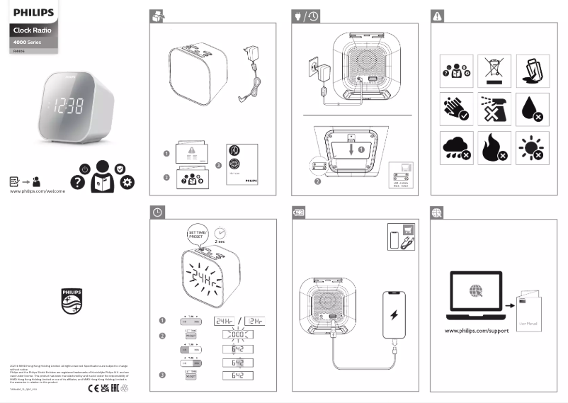 Image de la première page du manuel de l'appareil TAR4406