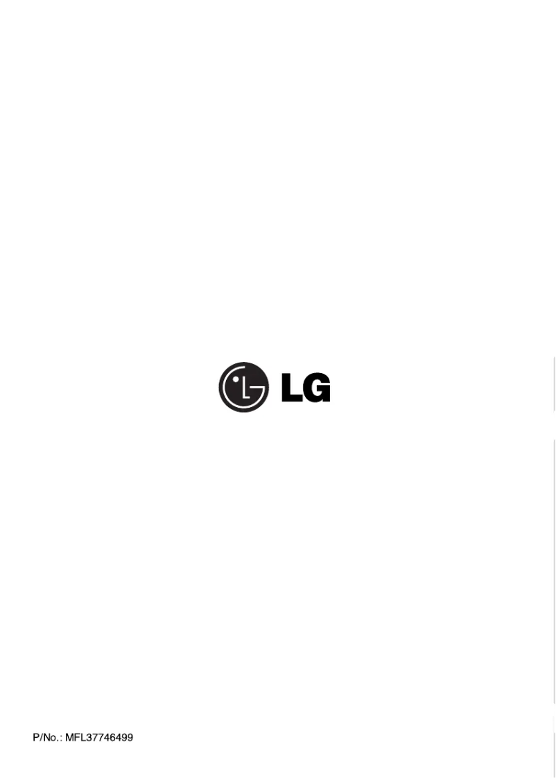 Page n°1 - Manuel utilisateur LG WD-1457ERD