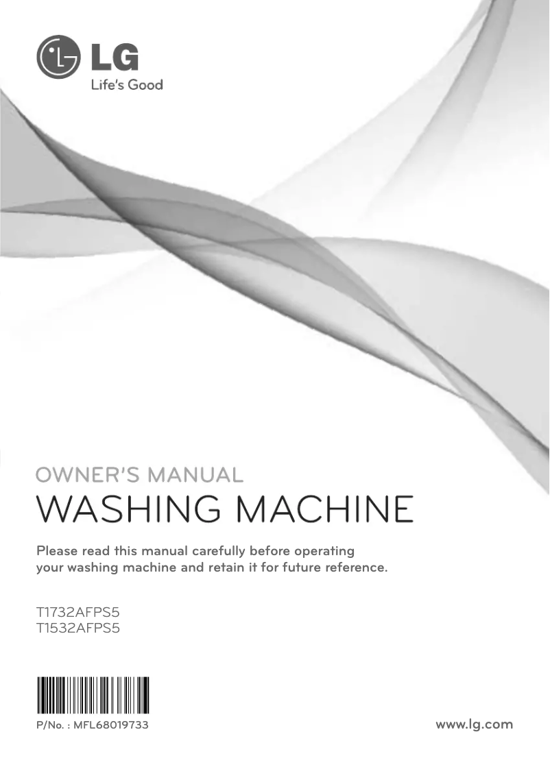 Page n°1 - Manuel utilisateur LG T1532AFPS5