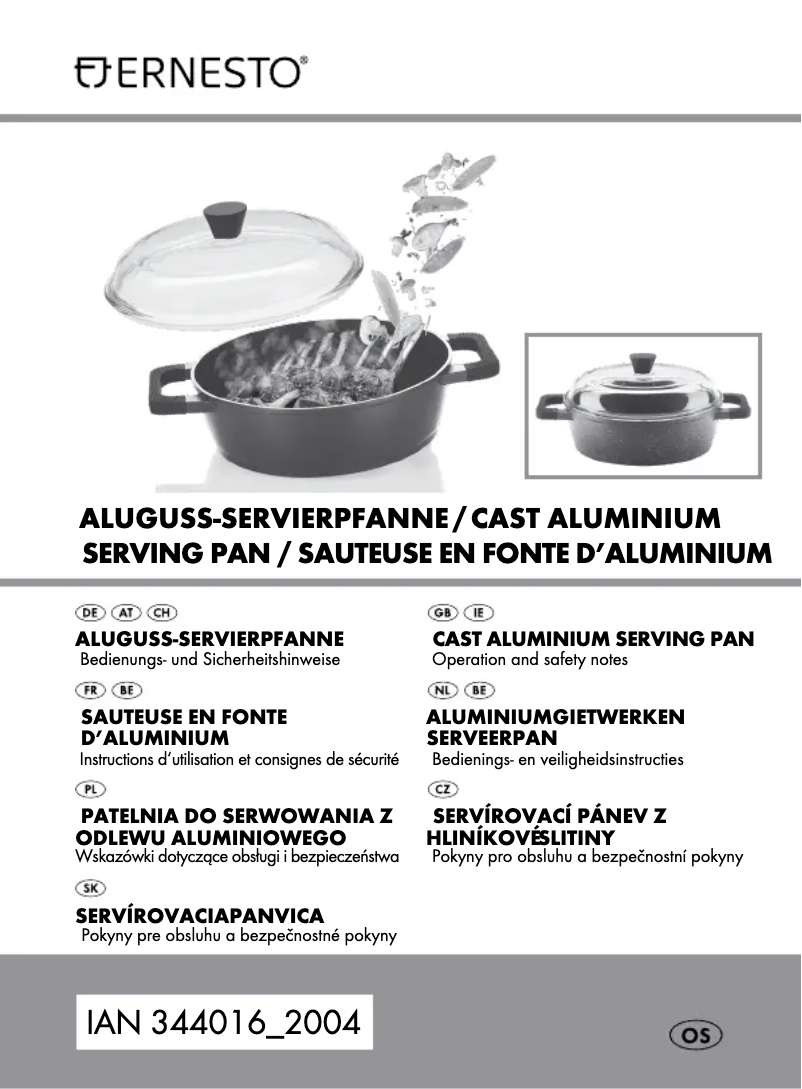 Image de la première page du manuel de l'appareil IAN 344016