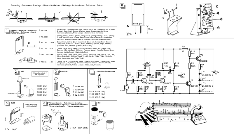 Page n°1 - Mode d'emploi Velleman MK103