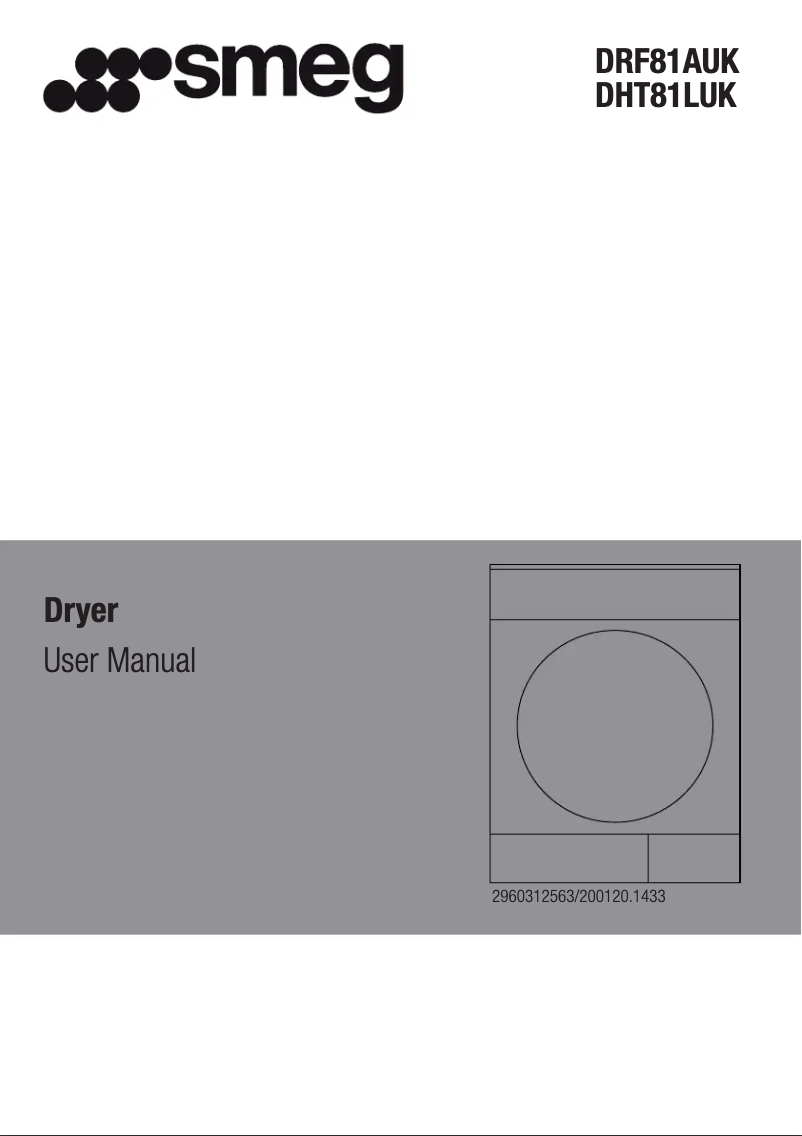 Page n°1 - Manuel utilisateur Smeg DHT81LUK