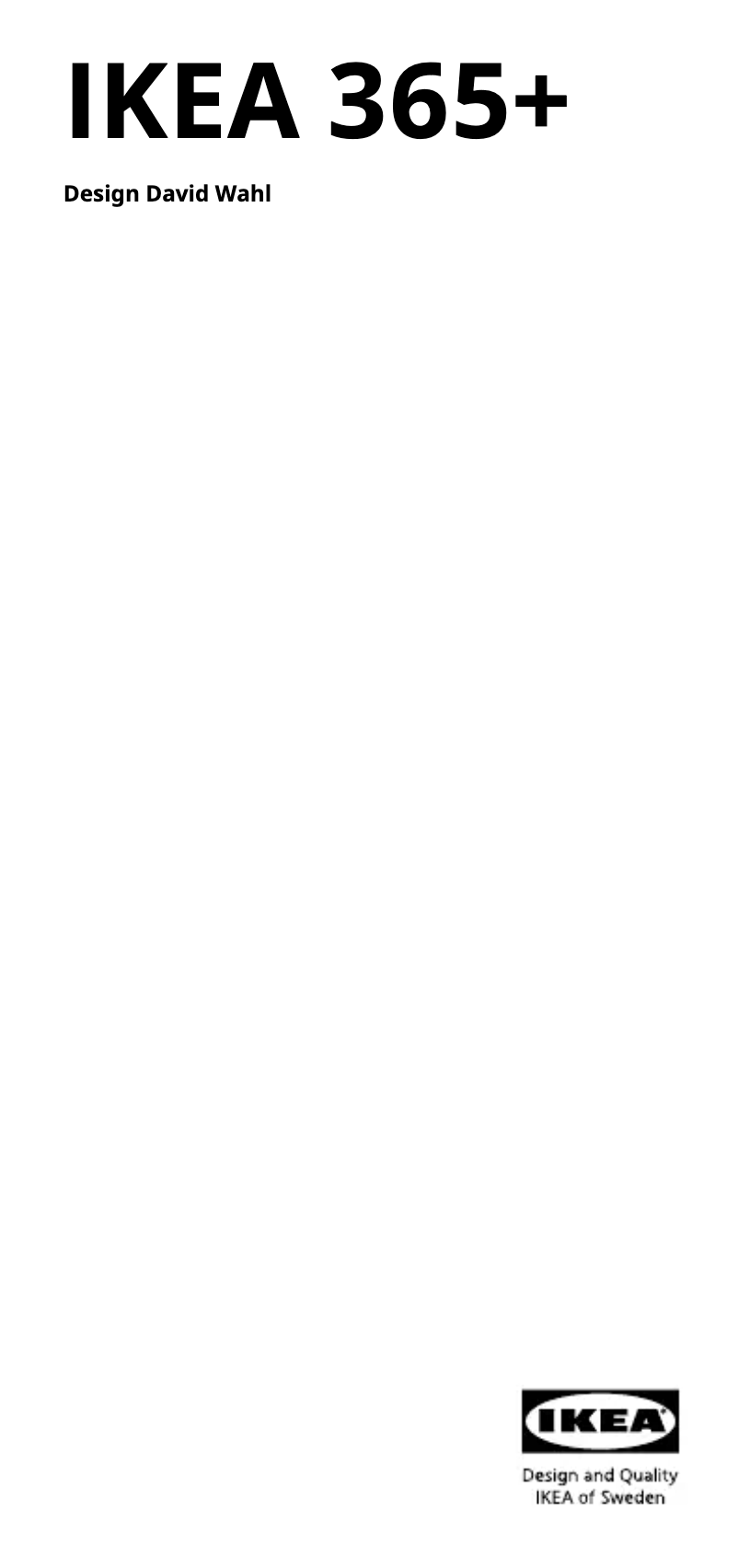 Image de la première page du manuel de l'appareil 365+ 505.807.04