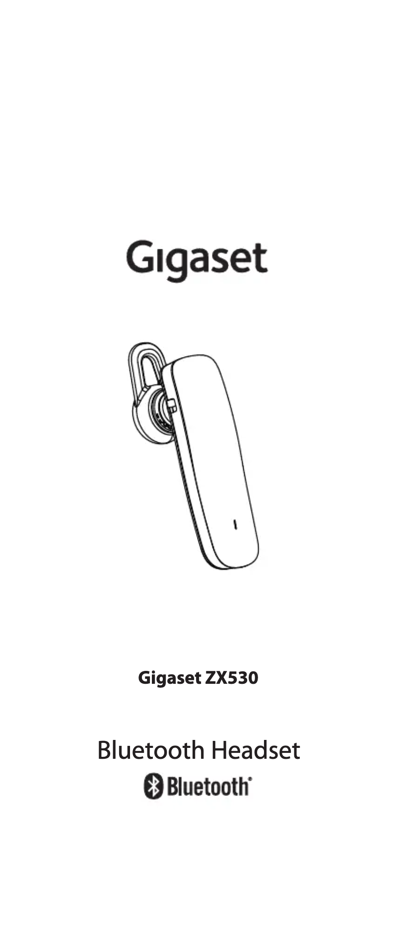 Page 1 de la notice Manuel utilisateur Gigaset ZX530