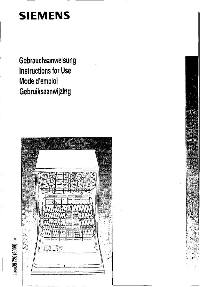 Page n°1 - Manuel utilisateur Siemens SL64561