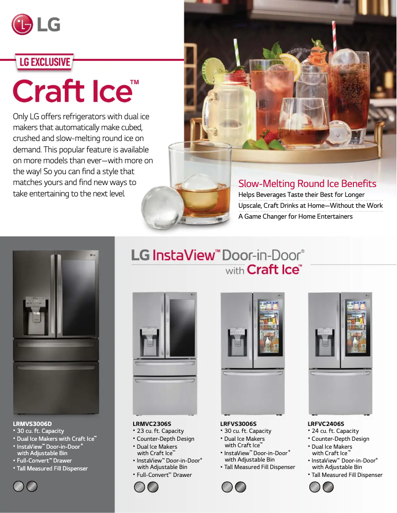 Image de la première page du manuel de l'appareil LRFDS3016D