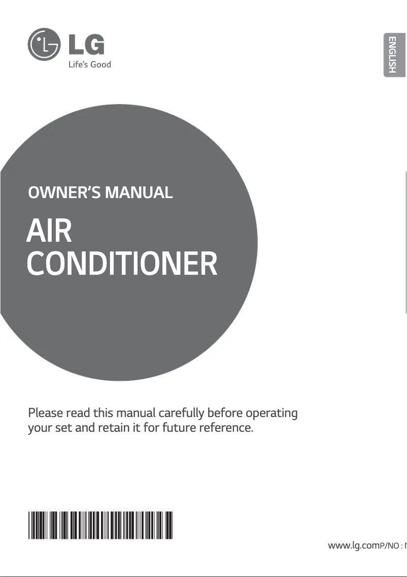 Página 1 del manual Manual de usuario LG P18AWN-14