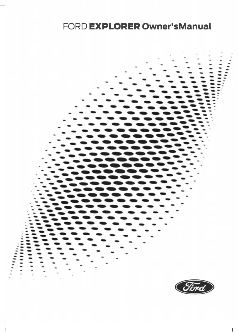 Page 1 de la notice Manuel utilisateur Ford Explorer (2025)